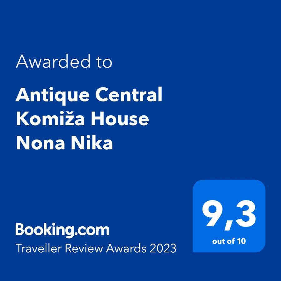 Antique Central Komiza House Nona Nika Dış mekan fotoğraf